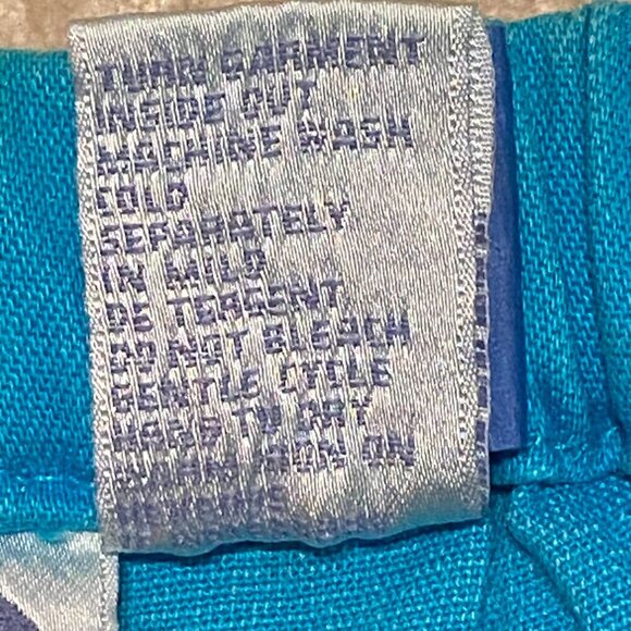 DG2 by Diane Gilman Turquoise Blue Denim Stretch Jeans Pull On Women's Size M - Picture 6 of 6